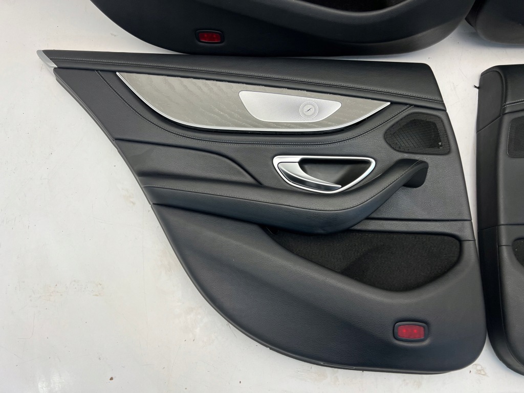 фото №13, Mercedes cls w257 салон сиденья кожа заднее сиденье комплект europa n