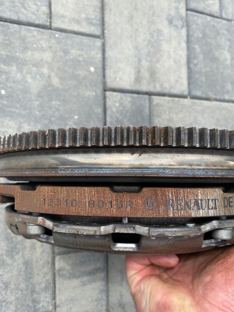 фото №5, Комплект сцепление с колесом двухмассовый master 123108013r