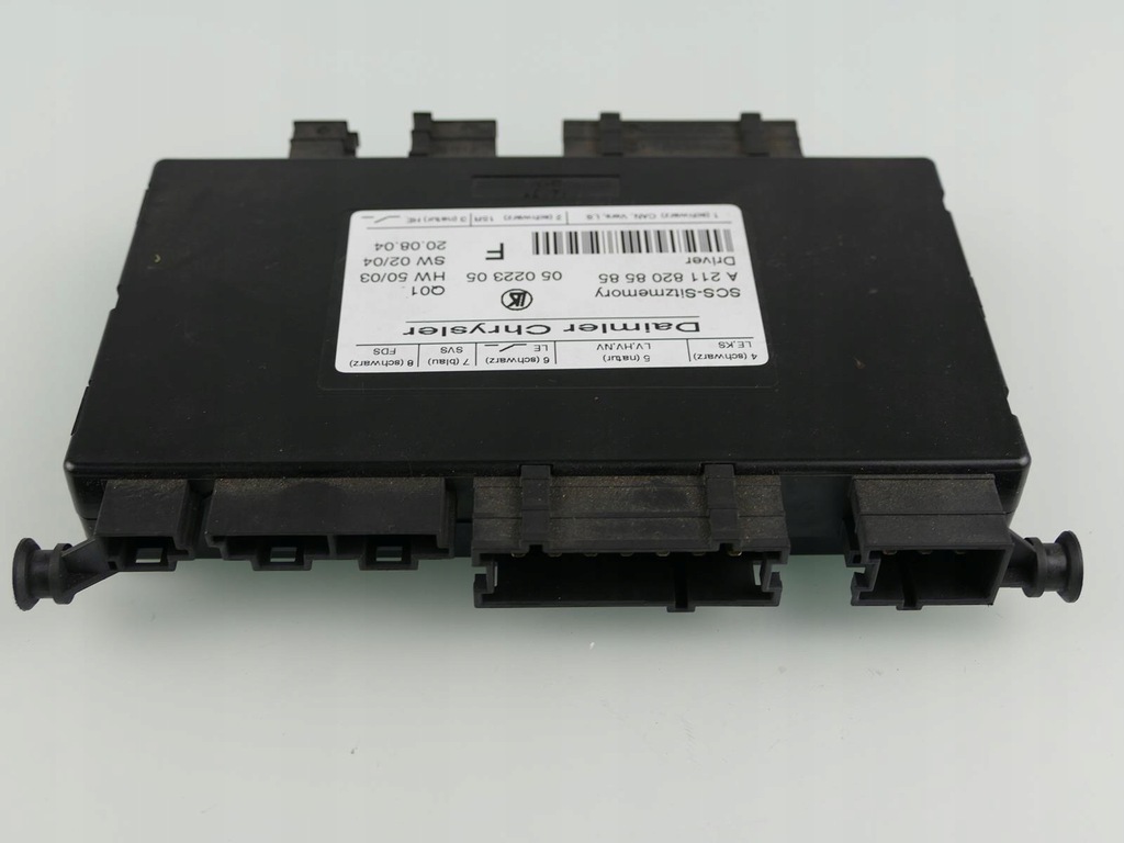 фото №3, Mercedes slk r171 модуль памяти сиденье scs правый