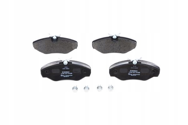 фото №2, Bosch 986 494 730 набір гальмівних колодок гальмівних, гальма дискові