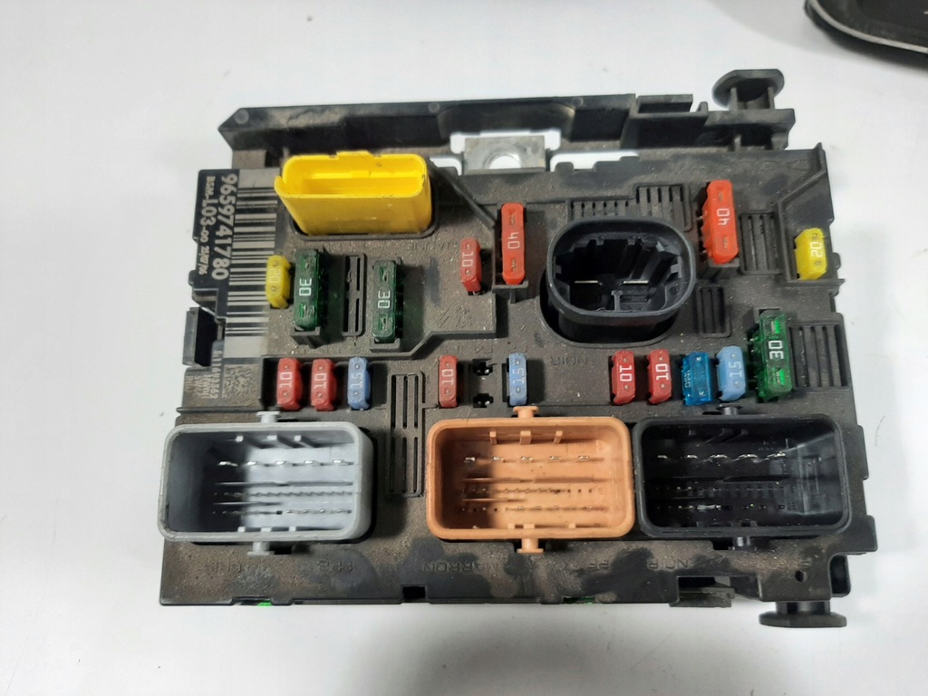 фото №11, Citroen c2 1.4hdi 09r блок управления двигателя набор 9660300280 bsi bsm kpl