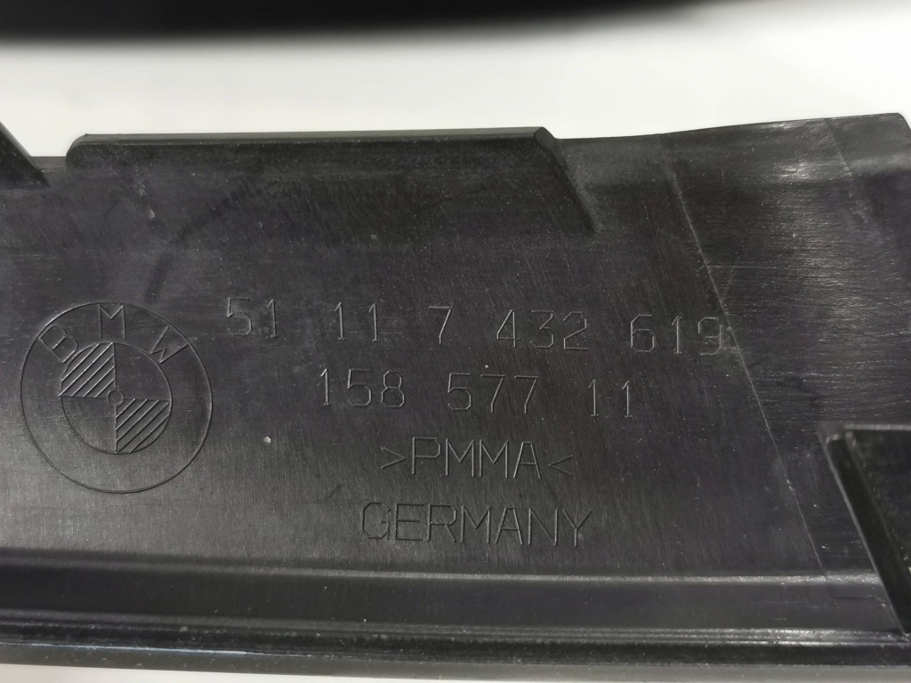 Накладка, молдинг решётки бампера bmw 4 f32/f33/f36 левая 418. Оригинал