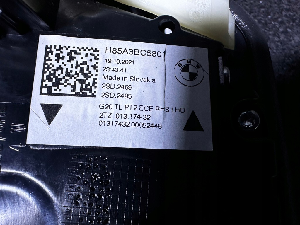 фото №13, Bmw 3 g20 g28 m3 g80 lci лампы задняя правая левая лампы комплект eu