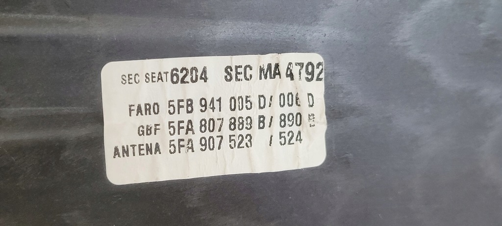 фото №11, Лампа левая перед led seat leon iv 5fb 2020- 5fb941005d