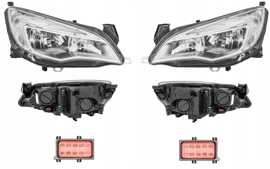 фото №1, Фара лампа opel astra j 09-12 hella l+p