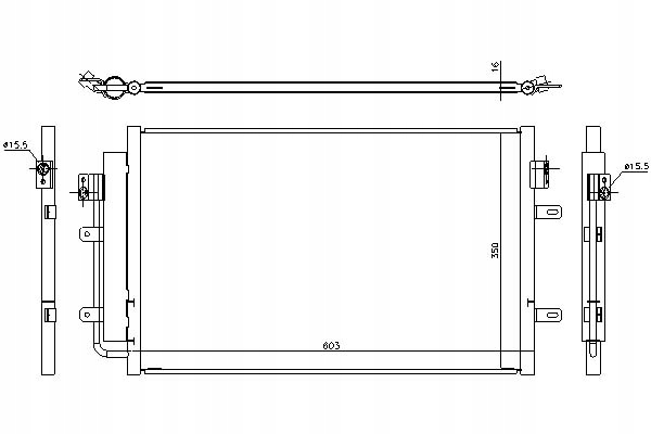 фото №1, Nissens конденсатор кондиционера iveco daily v 29l11