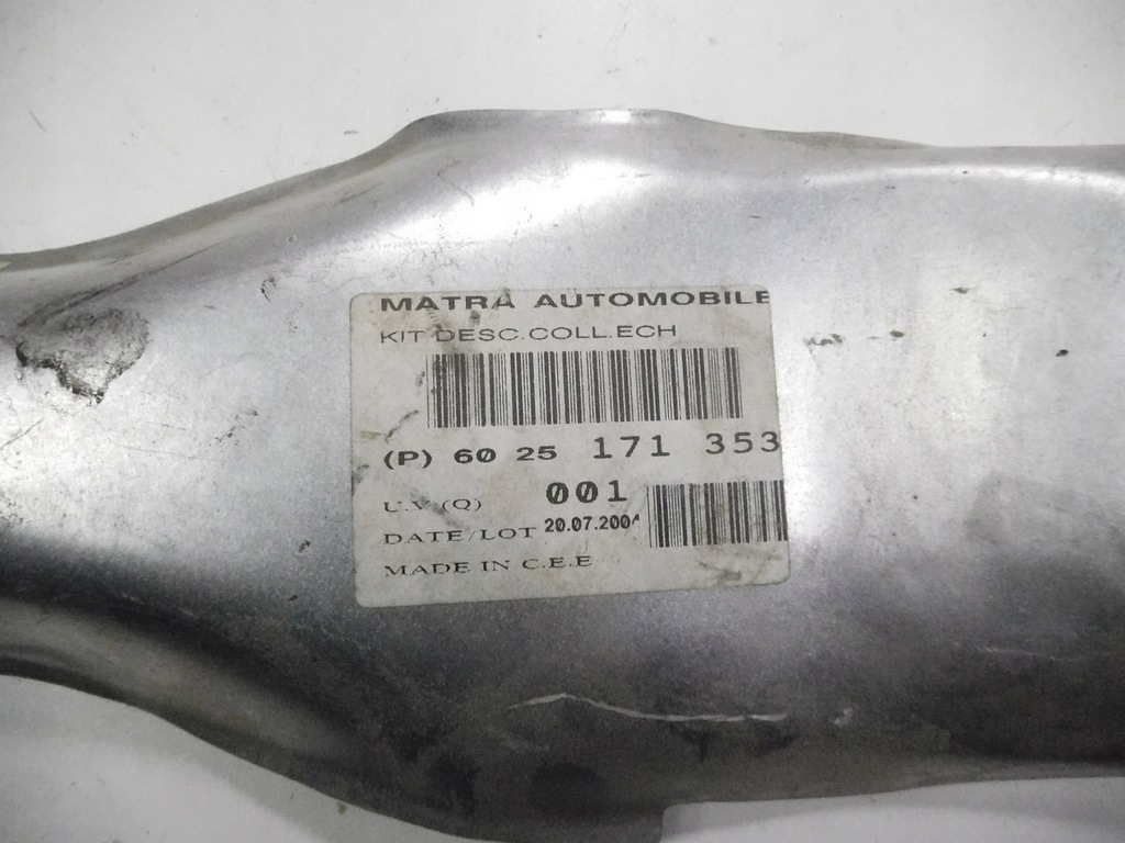 фото №7, Защита трубы выпускной renault espace 2 6025171353