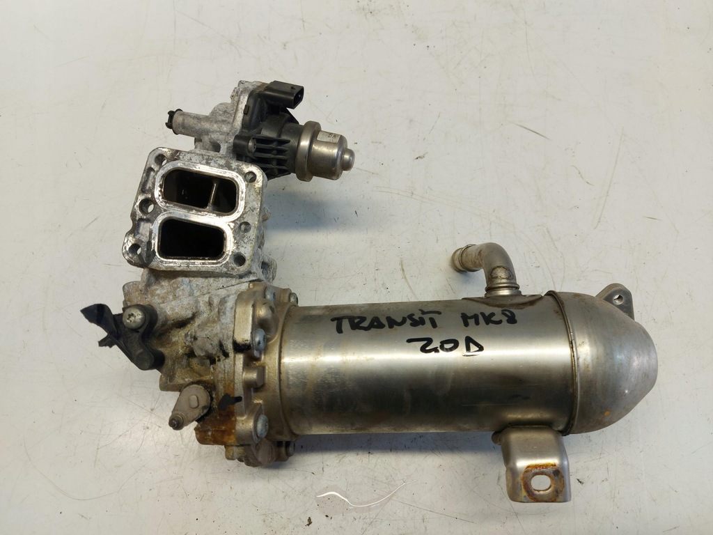 фото №1, Ford transit mk8 радиатор выхлопных газов клапан egr