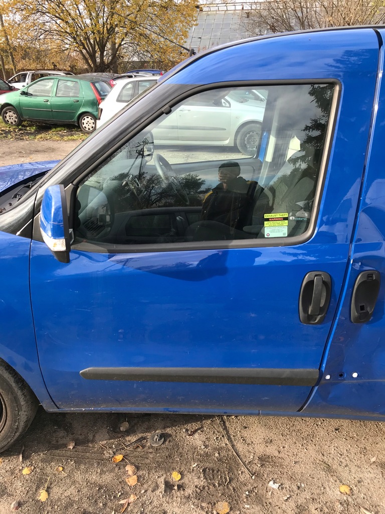 фото №1, Стекло дверь правый перед передняя fiat doblo ii combo d wwa