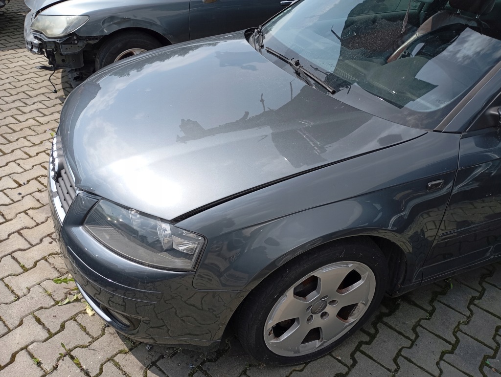 Audi a3 8p 03- перед бампер крила капот лампа pas передній радіатор lx7z в Україні