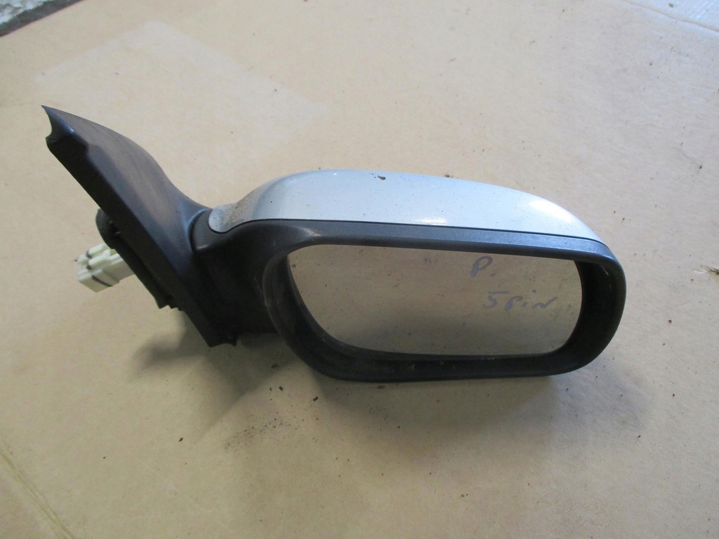 фото №1, Mazda 2 ii 02-07 зеркало правое 5 pinów