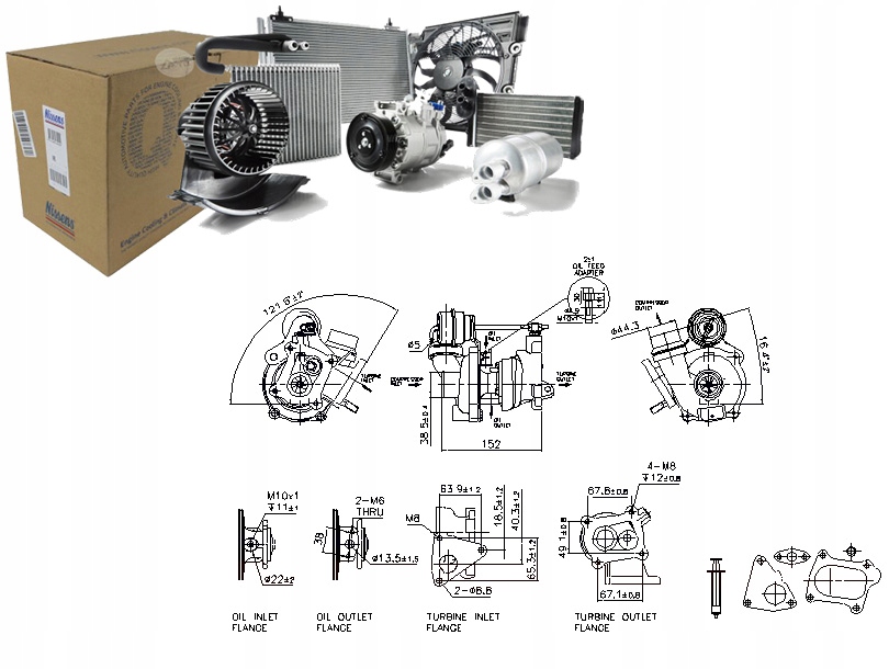 фото №1, Турбонагнітач dacia duster logan logan express logan ii logan mcv