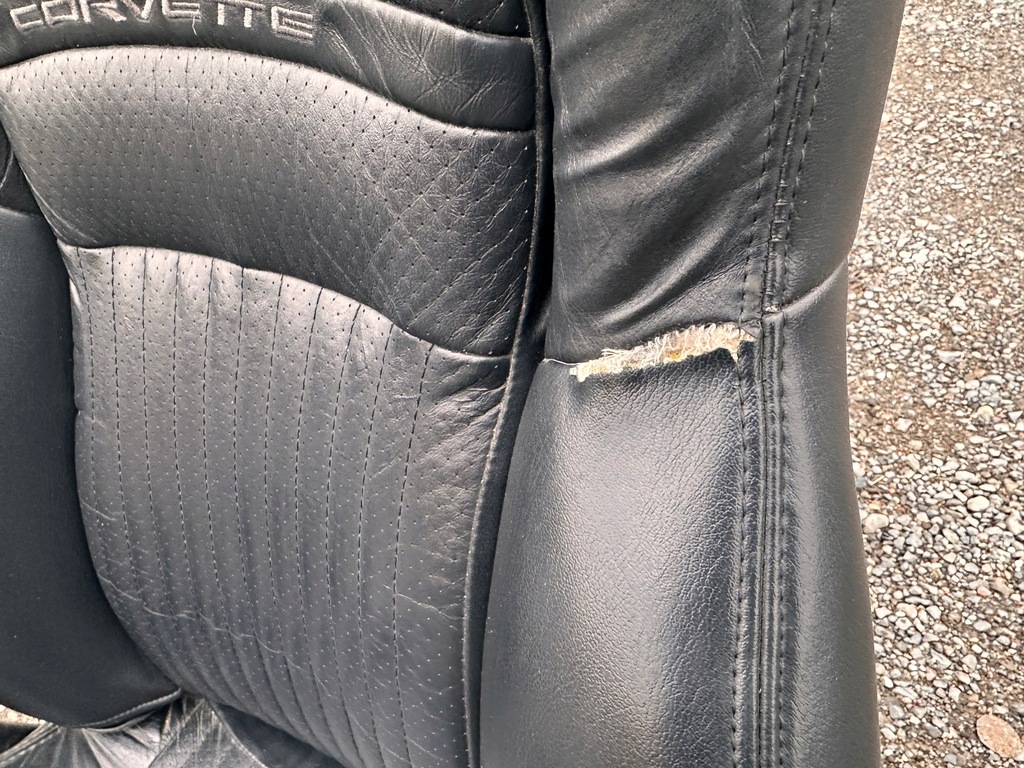 фото №8, Сидіння сидіння водія пасажира шкіра chevrolet corvette c5