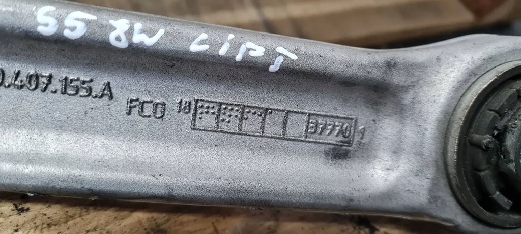 фото №8, S5 8w lift a5 рычаг левый перед передний 8w0407155a a4 b9 8w s4