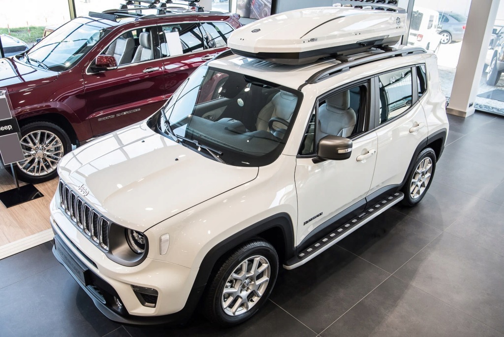 фото №2, Jeep renegade i bu 2015+ пороги бічний пороги автомобільні + болти