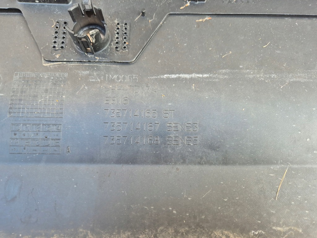 фото №13, Fiat 500e 20r .бампер задняя a636