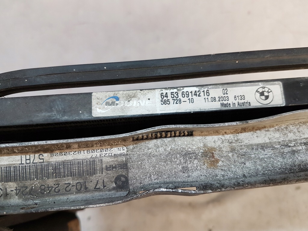 фото №8, Bmw x5 e53 радіатор кондиціонер+ wody