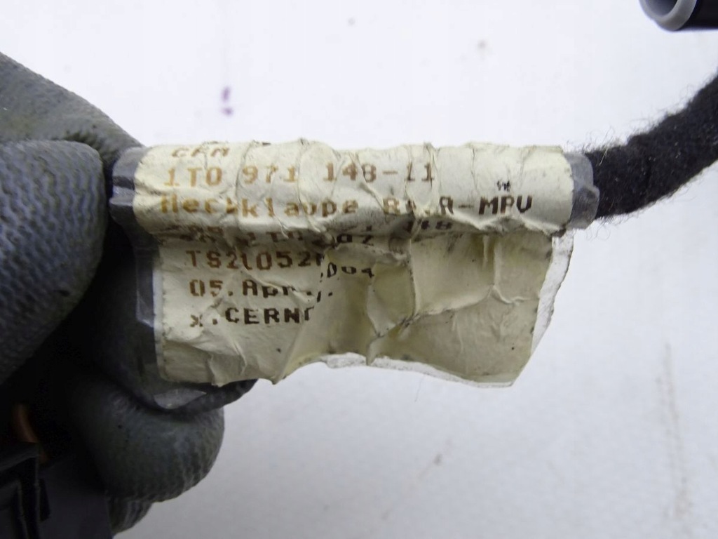 фото №5, Vw touran i 03- жгут электропроводка крышки задняя правая