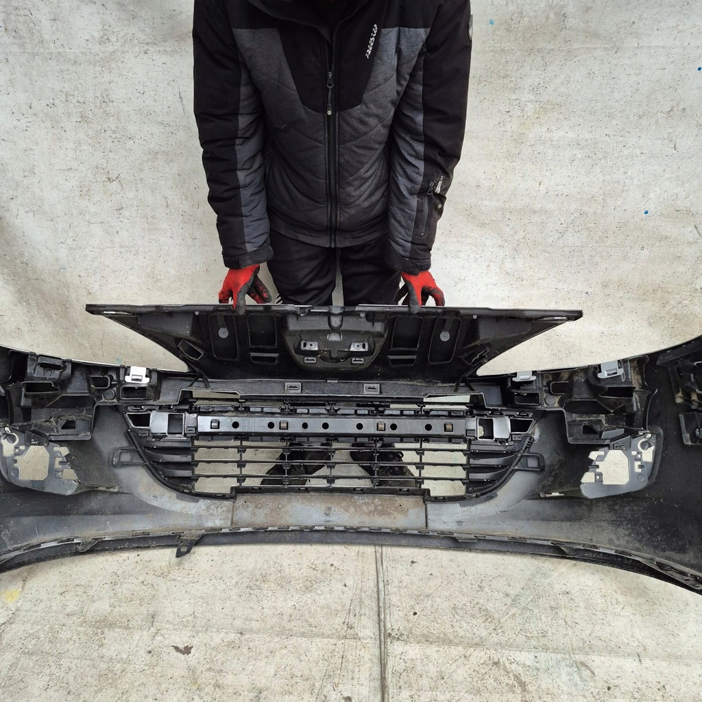 фото №12, Peugeot 207 lift 09-12 бампер перед передній na хром 9688071577