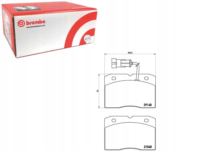 фото №2, Brembo тормозные колодки ham. iveco daily ii box кузов estate