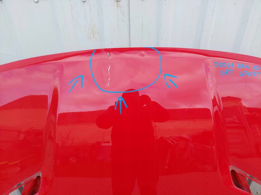 фото №5, Dodge ram 13- srt sport капот крышка двигателя