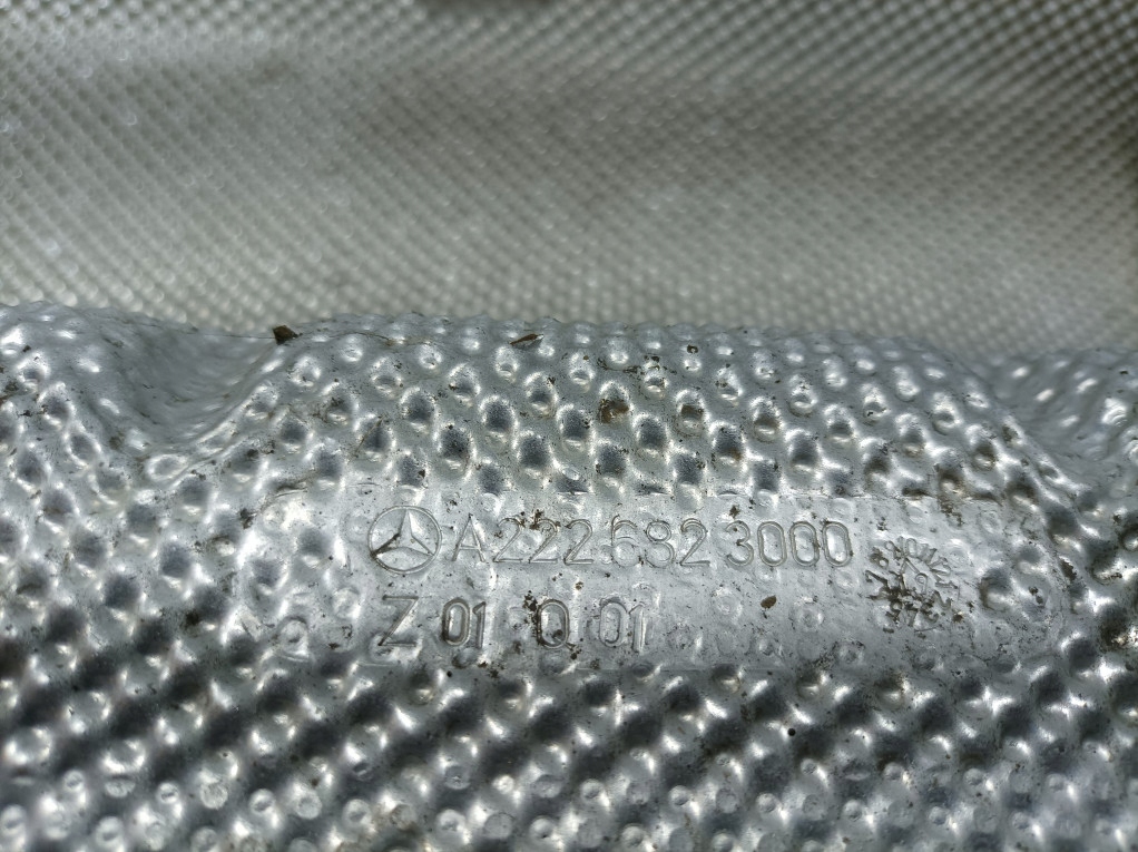 Mercedes s w222 рестайлинг  комплект защита termicznych туннель 3 szt a2226823000 с Разборки