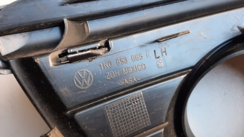 фото №9, Решётка бампера левый перед vw golf v 5 jetta