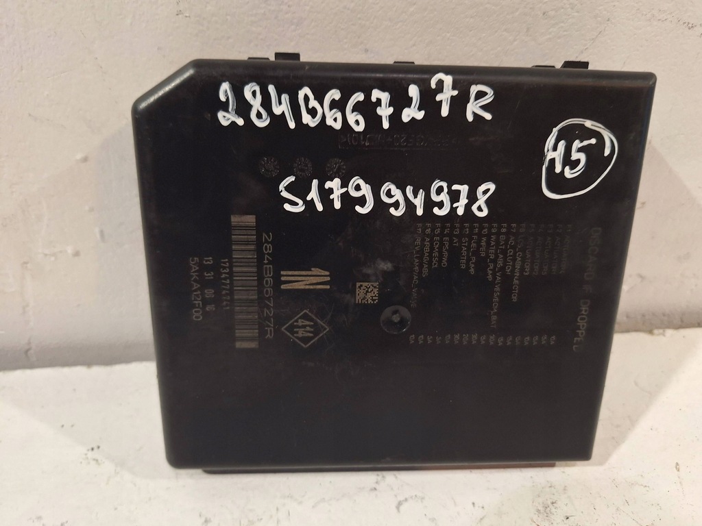 фото №1, Модуль bsm usm 284b66727r renault megane iv 1.5 dci 15-