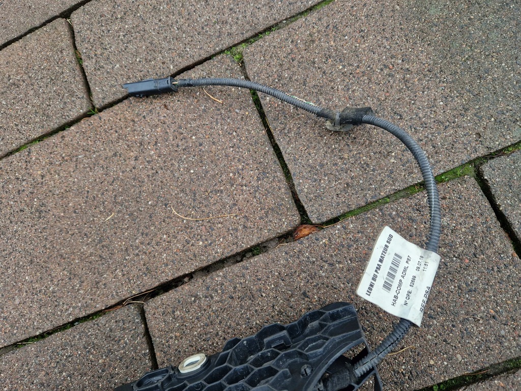 фото №13, 5008 ii напрямна бампера задня джгут антена keyless 9814492680 9817033180 2016