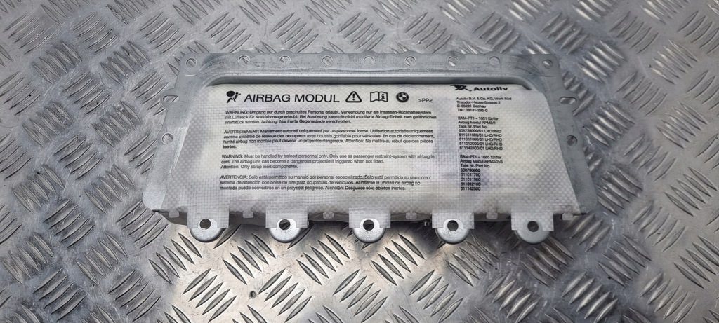 фото №9, Bmw f10 f11 подушка воздушная подушка безопасности пассажира 9230399