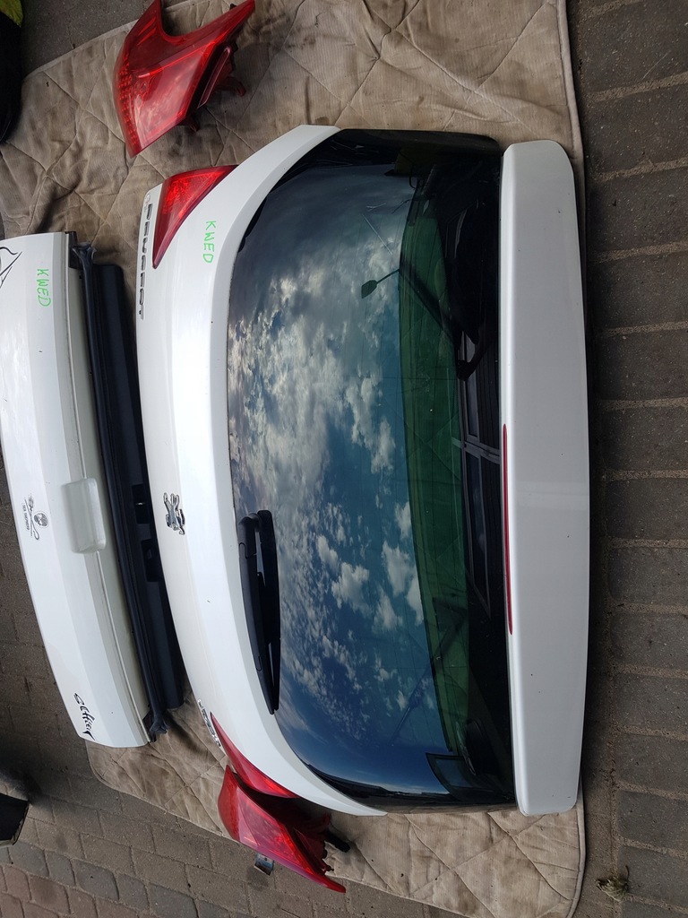 фото №7, Peugeot 3008 i крышка багажника багажника kwed