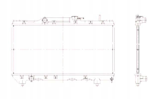 фото №2, Nrf 507590 радіатор, система охолодження двигуна