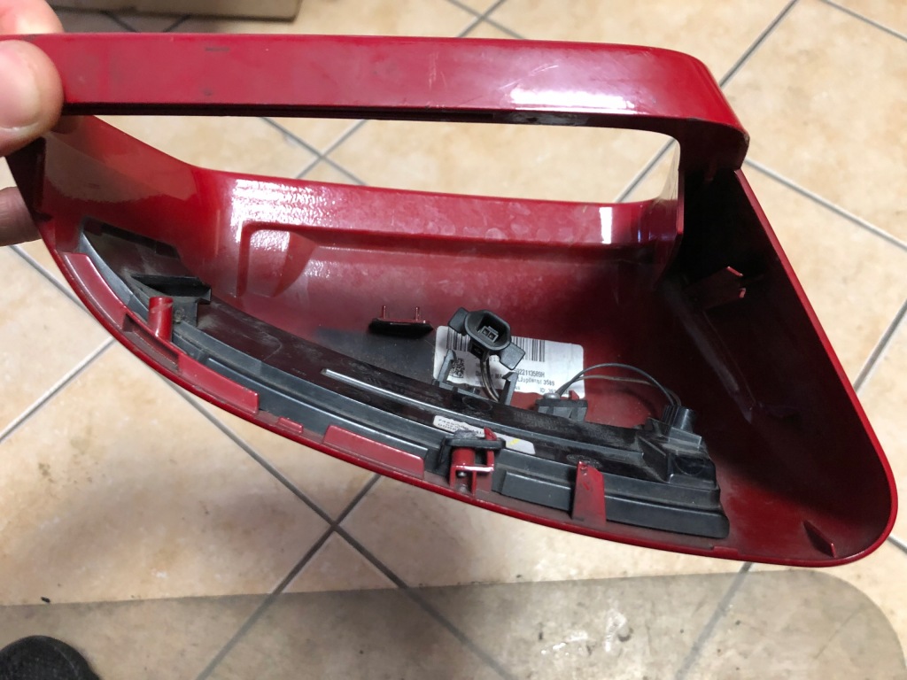 фото №8, Mercedes w204 корпус дзеркало ліва 5922113589h