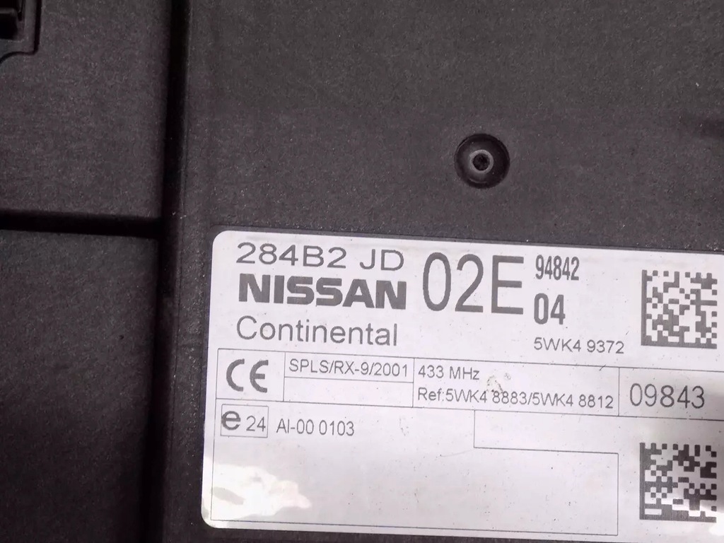 фото №13, Nissan qashqai j10 модуль комфорта 284b2jd02e