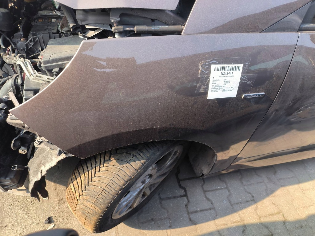 фото №2, Крила лівий перед tecnb renault scenic iii