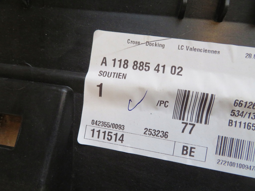 фото №13, Mercedes cla w118 a118 amg защита подвеска плита pod бампер a1188854102