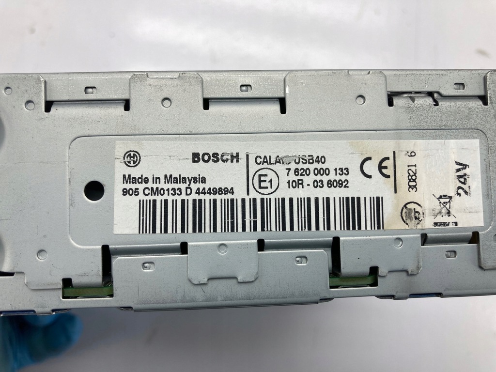 фото №5, Iveco eurocargo радио bosch calais usb40 7620000133