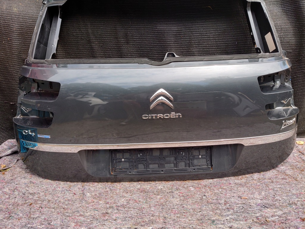 фото №5, Citroen c4 grand picasso ii кришка багажника задня задня стан молдинг хром
