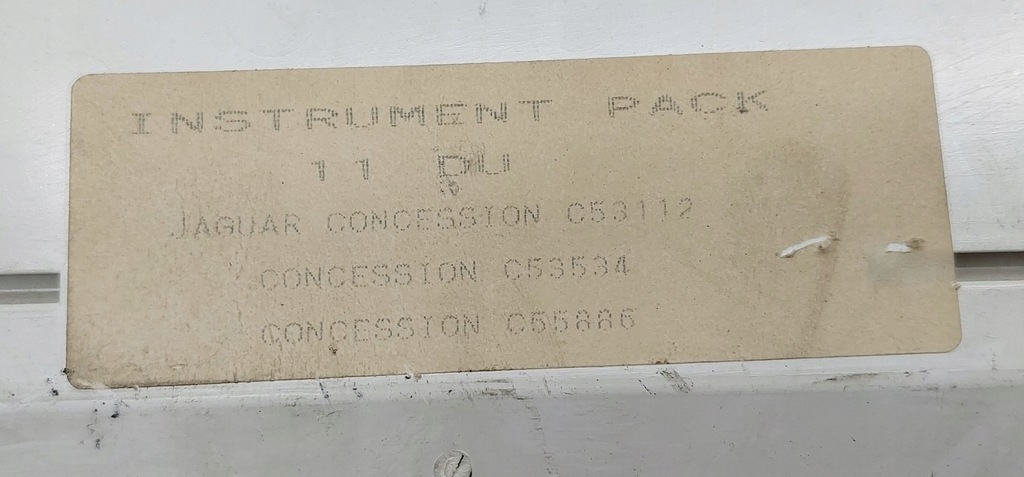 фото №6, Лічильник jaguar xj x300 europa