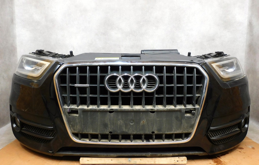 фото №10, Audi q3 8u kompletny перед бампер лампи капот pas ксенон