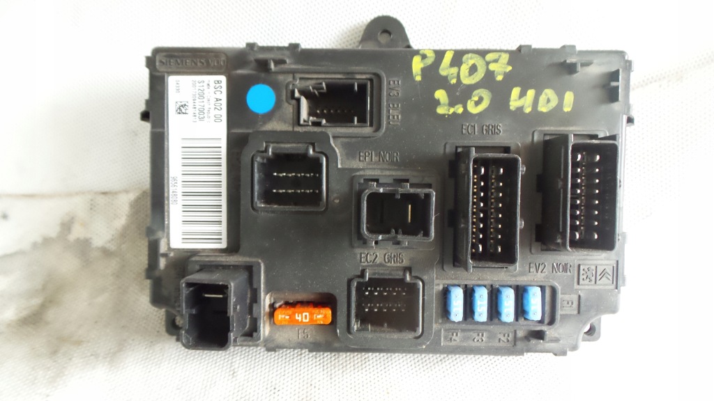 фото №1, Модуль bsc модуль 9656148080 блок управления peugeot 407