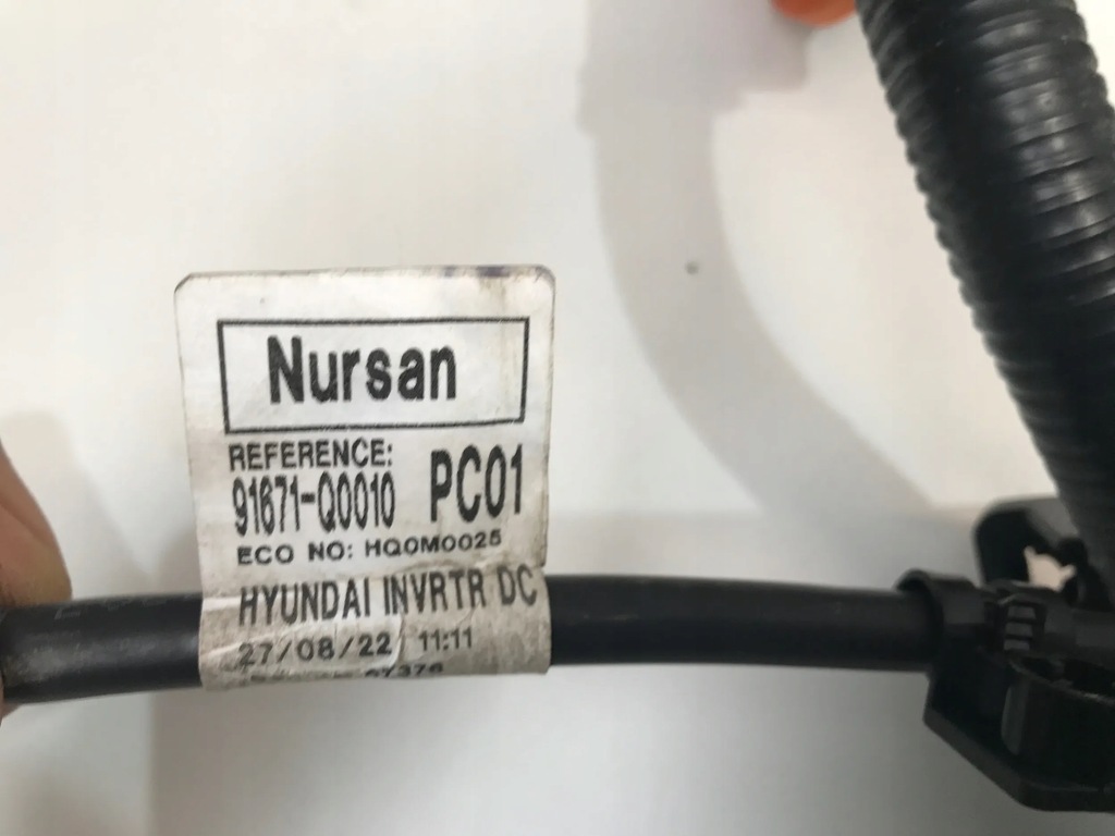 фото №6, Hyundai i20 iii bayon 1.0 hyb 2022 шланг кабель жгут аккумулятора 91671-q0010
