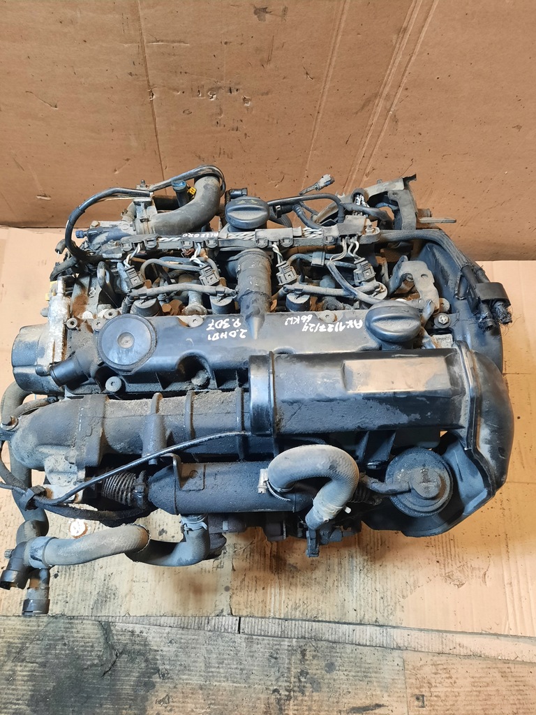 фото №8, Двигатель kompletny peugeot 307 2.0 hdi rhy 66kw