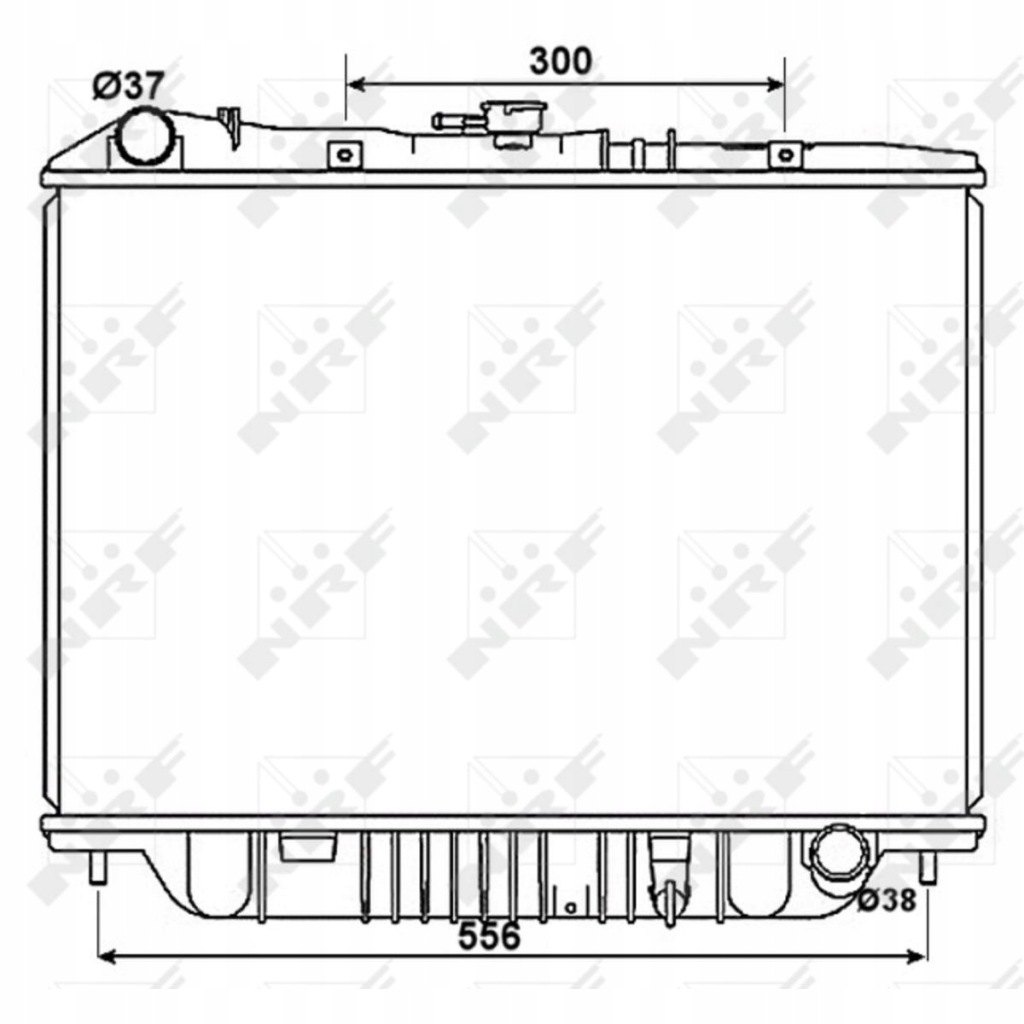 фото №1, Радиатор wody opel monterey a 91-98 3.2 3.1