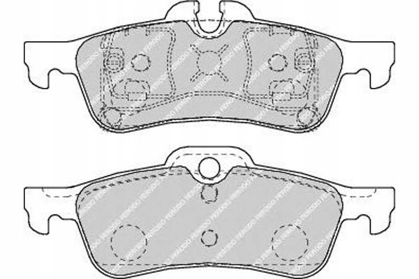 фото №2, Гальмівні колодки гальмівні lincoln continental mini r50 r53