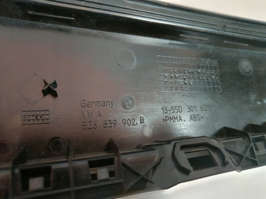 фото №8, Молдинг дверь защита стойка задняя правый 5g6839902b vw golf vii
