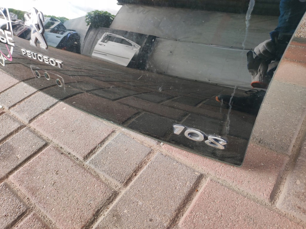 фото №7, Крышка багажника задняя задняя - стекло peugeot 108 poznan giełda