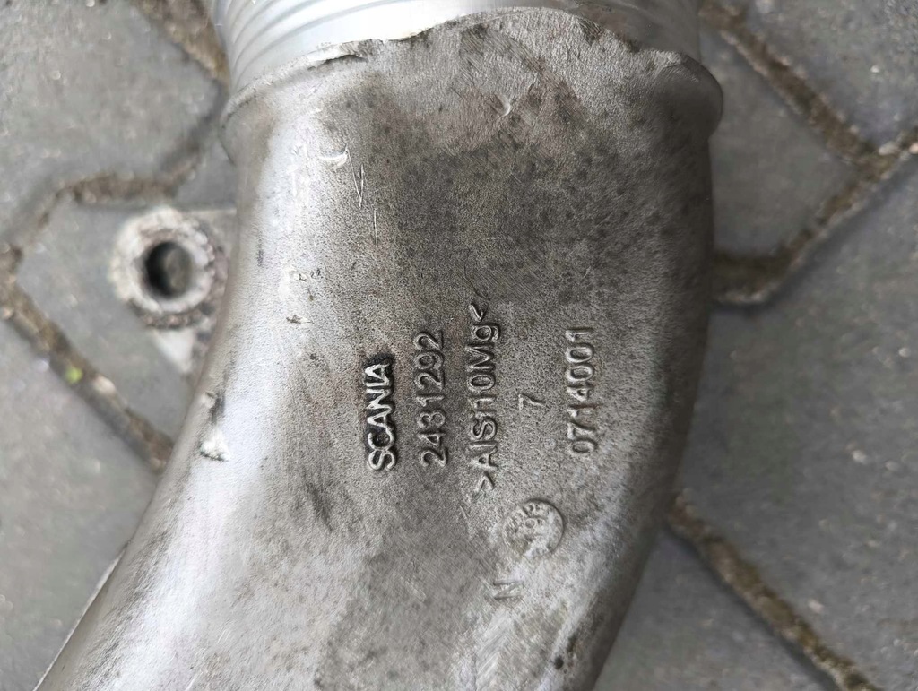фото №2, З'єднувач інтеркулер труба scania r s ngs 2431292