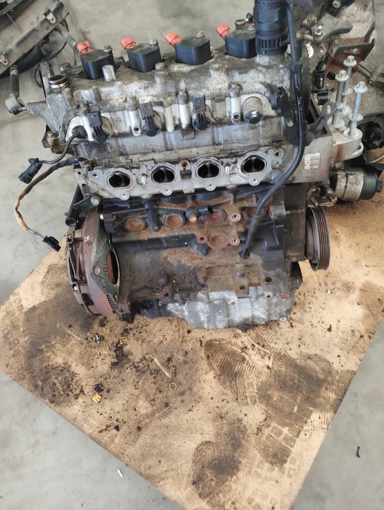 фото №1, Двигатель блок двигателя 1.4 t turbo головка блок поддон wał jeep renegade usa 2015