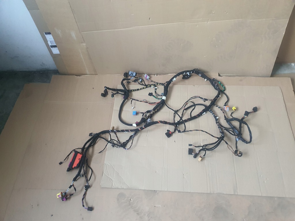 фото №1, Електропроводка джгут консолі audi a7 lift